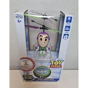 Disney Pixar Buzz Lightyear Motion Sensor Hover Helicopter World Tech Toys Fly